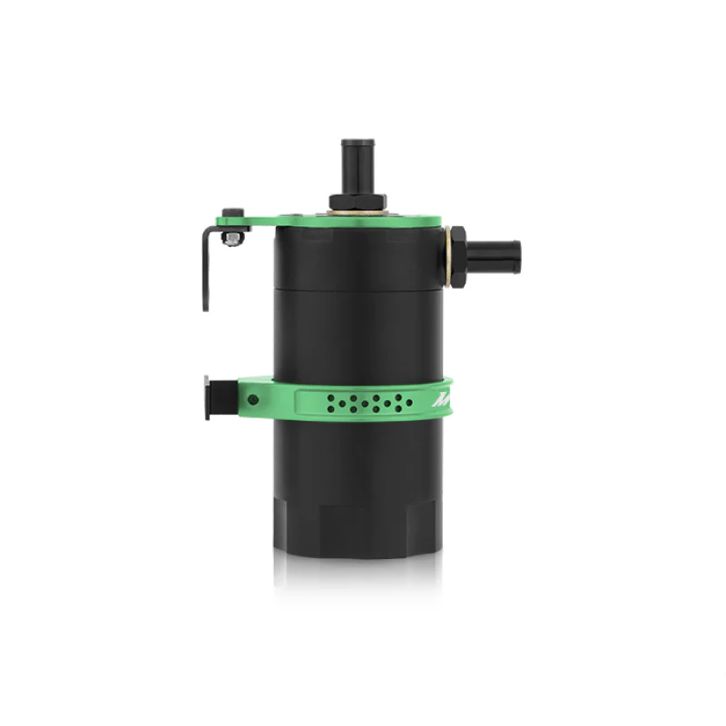 Mishimoto Universal Baffled Oil Catch Can - Green - Image 9