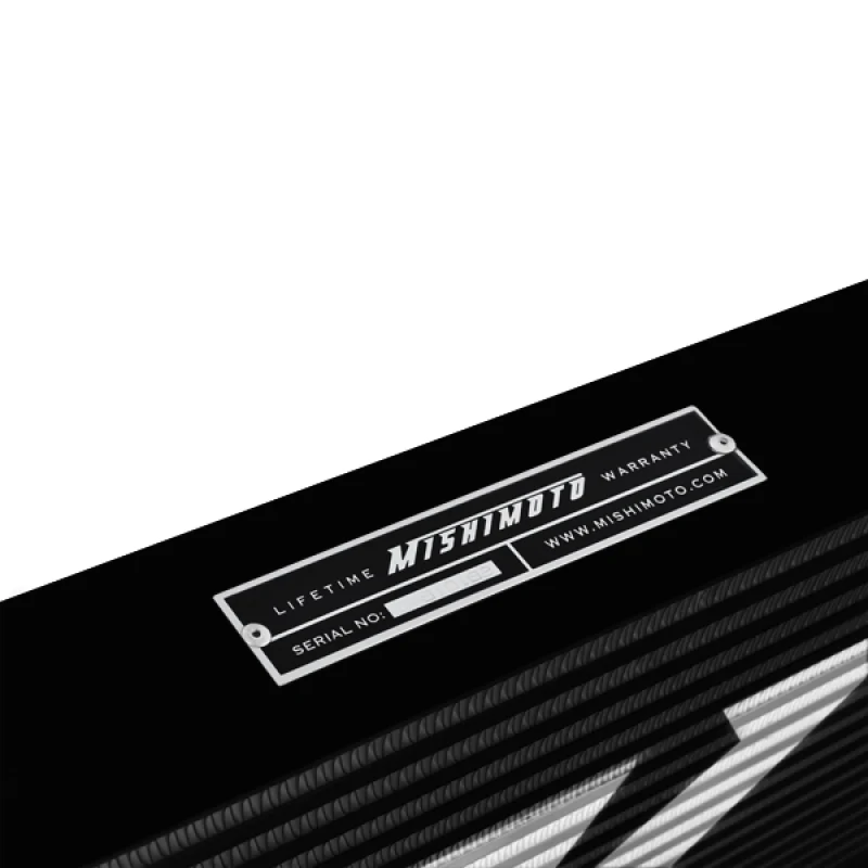 Mishimoto Universal Black S Line Intercooler Overall Size: 31x12x3 Core Size: 23x12x3 Inlet / Outlet - Image 10