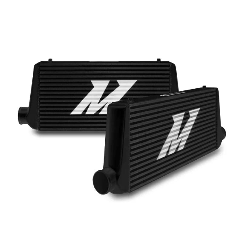 Mishimoto Universal Black S Line Intercooler Overall Size: 31x12x3 Core Size: 23x12x3 Inlet / Outlet - Image 2
