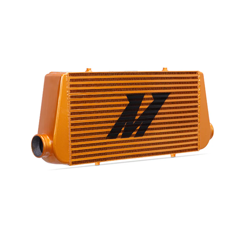 Mishimoto Universal Gold R Line Intercooler Overall Size: 31x12x4 Core Size: 24x12x4 Inlet / Outlet - Image 4