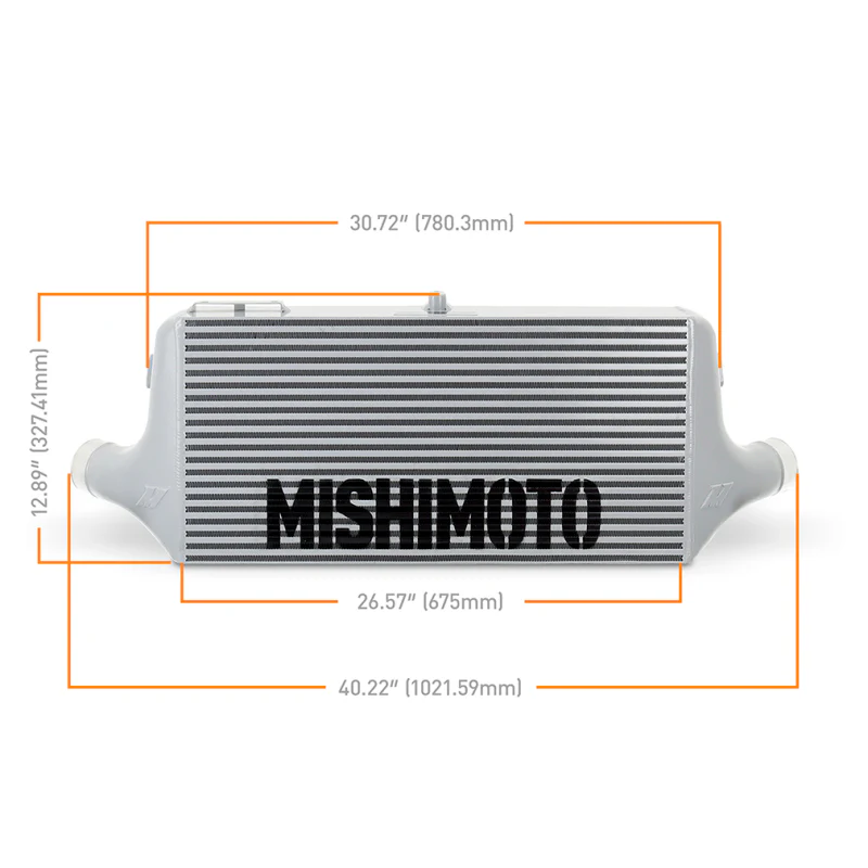 Mishimoto Universal L-Line Intercooler - Black - Image 2