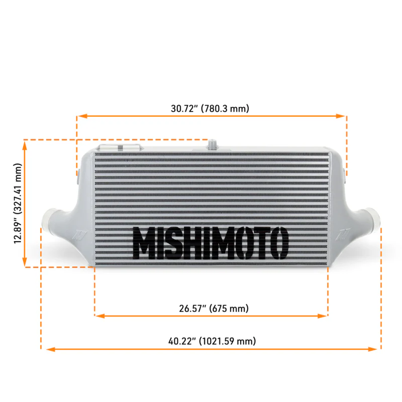 Mishimoto Universal L-Line Intercooler - Silver - Image 2