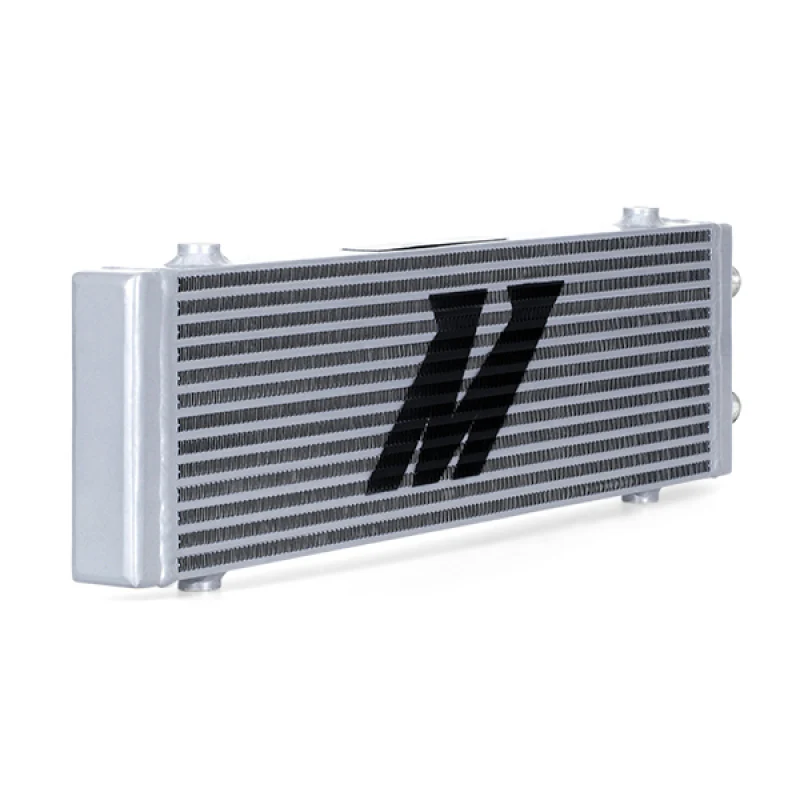 Mishimoto Universal Large Bar and Plate Dual Pass Silver Oil Cooler - Image 10