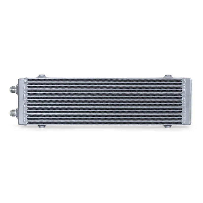 Mishimoto Universal Large Bar and Plate Dual Pass Silver Oil Cooler - Image 16