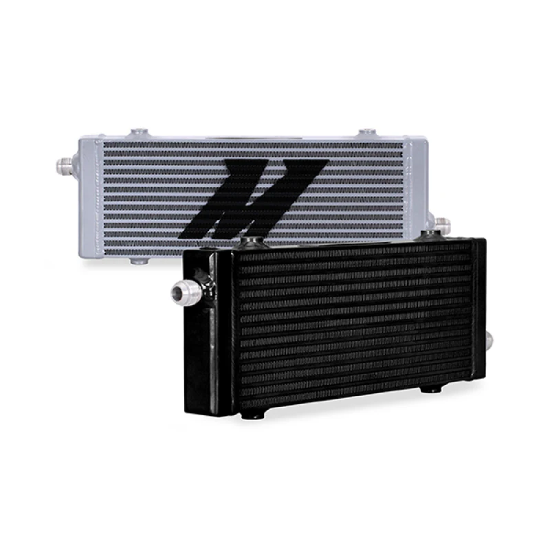 Mishimoto Universal Medium Bar and Plate Cross Flow Black Oil Cooler - Image 3