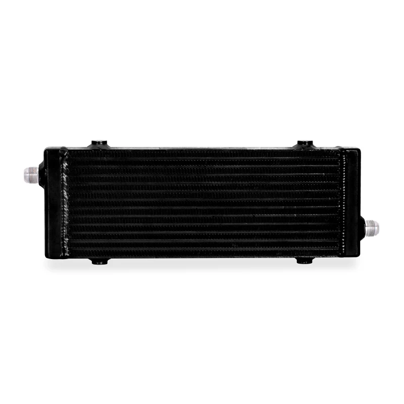 Mishimoto Universal Medium Bar and Plate Cross Flow Black Oil Cooler - Image 4