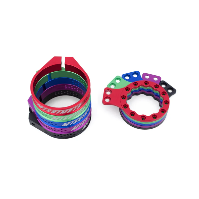 Mishimoto Universal Replacement Bracket Set for Baffled Oil Catch Can - Red - Image 2
