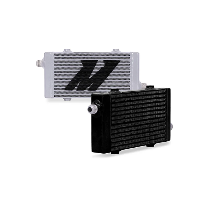 Mishimoto Universal Small Bar and Plate Cross Flow Black Oil Cooler - Image 2