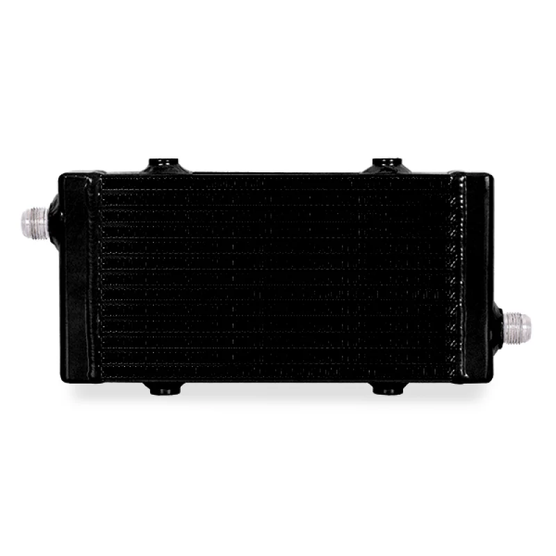 Mishimoto Universal Small Bar and Plate Cross Flow Black Oil Cooler - Image 5