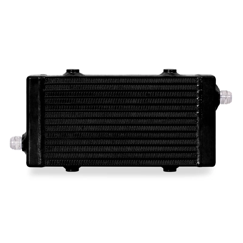 Mishimoto Universal Small Bar and Plate Cross Flow Black Oil Cooler - Image 7