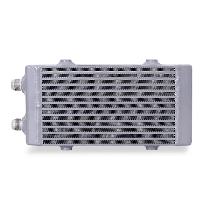 Mishimoto Universal Small Bar and Plate Dual Pass Silver Oil Cooler - Image 10