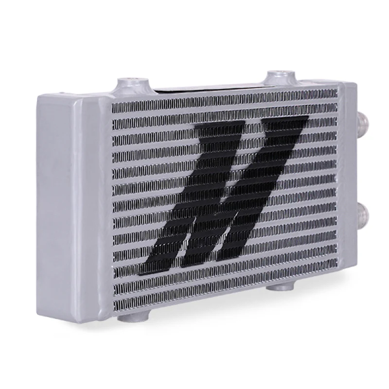 Mishimoto Universal Small Bar and Plate Dual Pass Silver Oil Cooler - Image 11