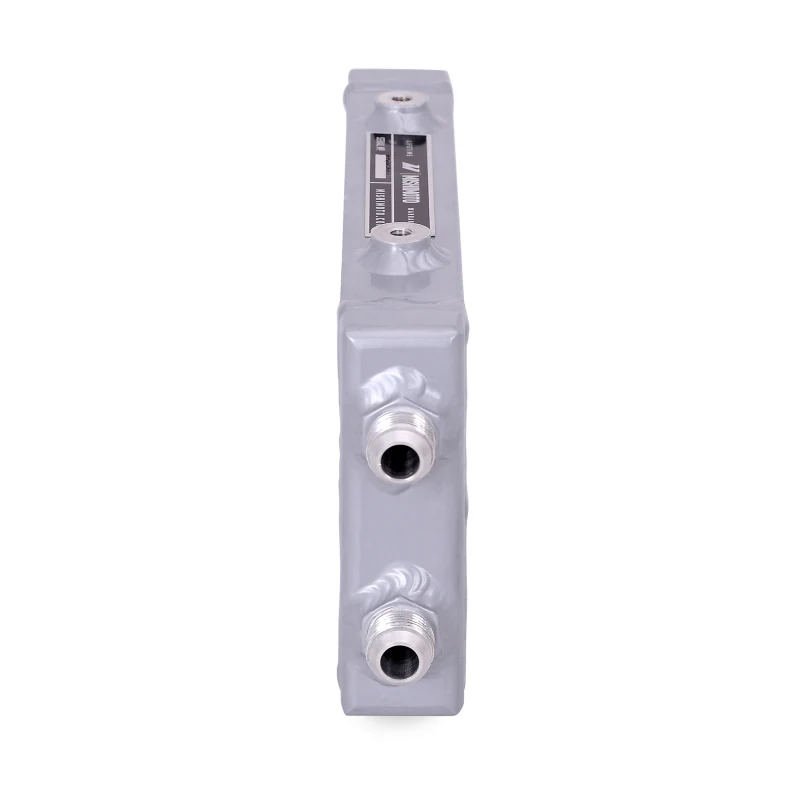 Mishimoto Universal Small Bar and Plate Dual Pass Silver Oil Cooler - Image 12