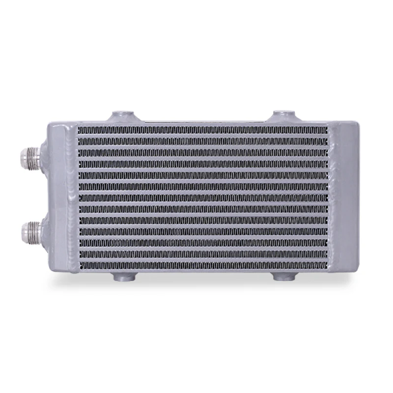 Mishimoto Universal Small Bar and Plate Dual Pass Silver Oil Cooler - Image 13
