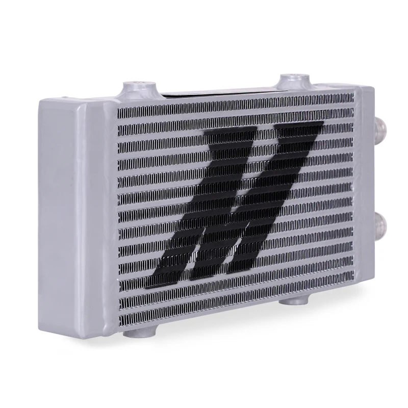 Mishimoto Universal Small Bar and Plate Dual Pass Silver Oil Cooler - Image 14