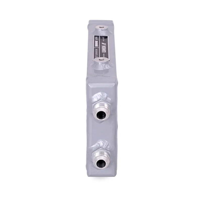 Mishimoto Universal Small Bar and Plate Dual Pass Silver Oil Cooler - Image 7