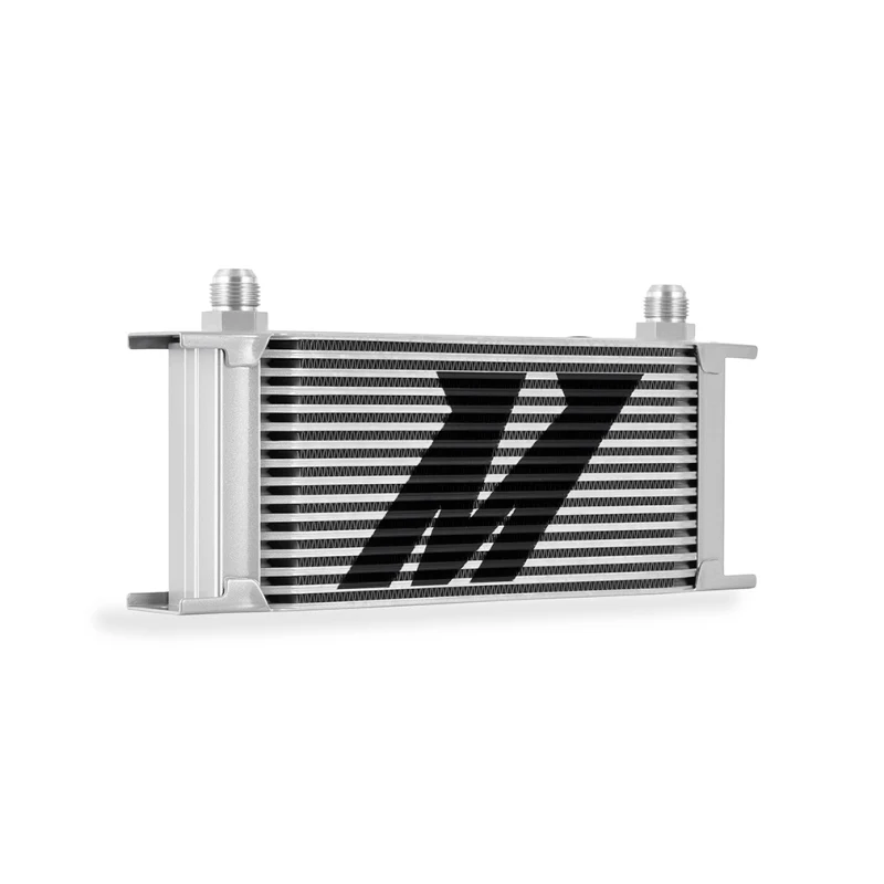 Mishimoto Universal Thermostatic Oil Cooler Kit 16-Row Silver - Image 3