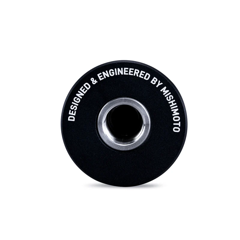 Mishimoto Weighted Grip Shift Knob - Black / Black - Image 2