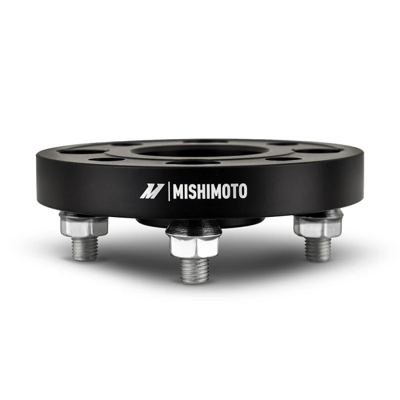 Mishimoto Wheel Spacers - 4x100 - 56.1 - 25 - M12 - Black - Image 2