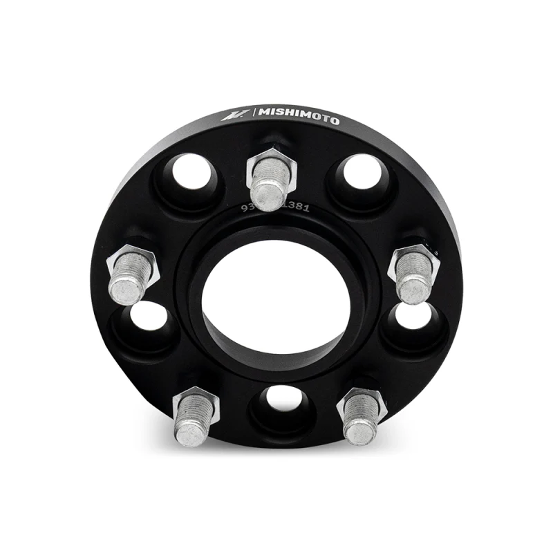 Mishimoto Wheel Spacers - 5X114.3 / 70.5 / 15 / M14 - Black - Image 3