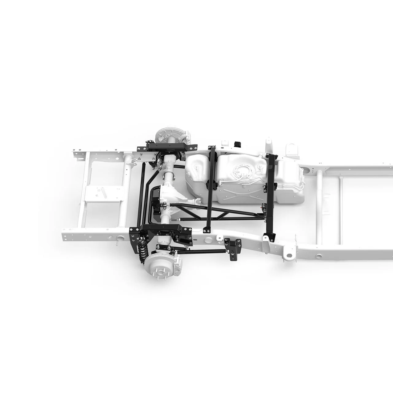 QA1 Rear Single Adjustable Coilover System - 99-06 2wd GM Truck - Image 3