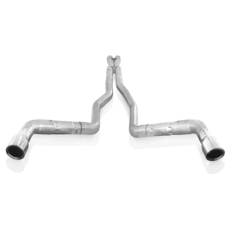 Stainless Works 10-15 Camaro 6.2L 3in Dual Chambered Catback System X-Pipe Performance Connect - Image 2