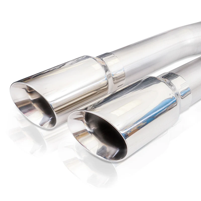 Stainless Works 15-19 Chevrolet Tahoe 5.3L Redline Cat-Back Exhaust w/4in Polished Tips - Image 2