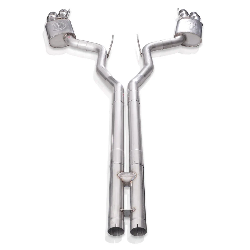 Stainless Works 18+ Ford Mustang GT Redline H-Pipe Performance Connect Cat-Back Exhaust - Image 4