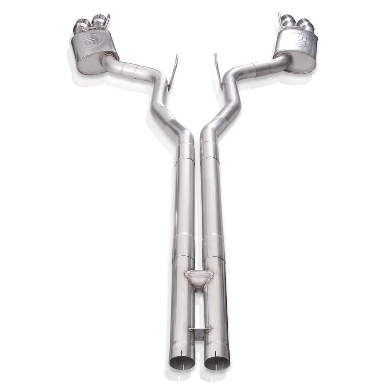Stainless Works 18+ Ford Mustang GT Redline H-Pipe Performance Connect Cat-Back Exhaust - Image 5