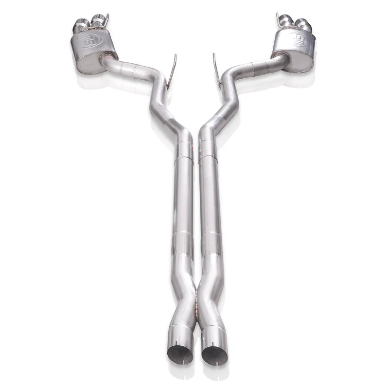 Stainless Works 18+ Ford Mustang GT Redline X-Pipe Performance Connect Cat-Back Exhaust - Image 5