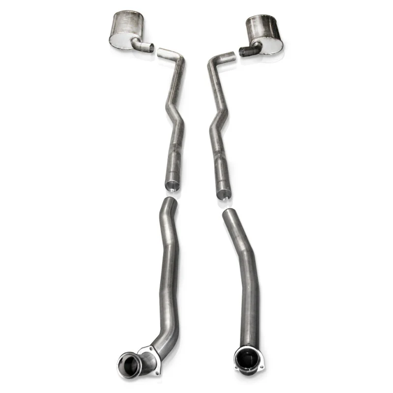 Stainless Works 1964-67 Corvette Exhaust BB Standard Trans 2-1/2in Factory Connect - Image 2