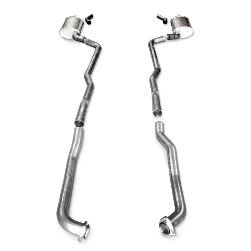 Stainless Works 1968-72 Corvette Exhaust SB 2-1/2in Factory Connect - Image 2