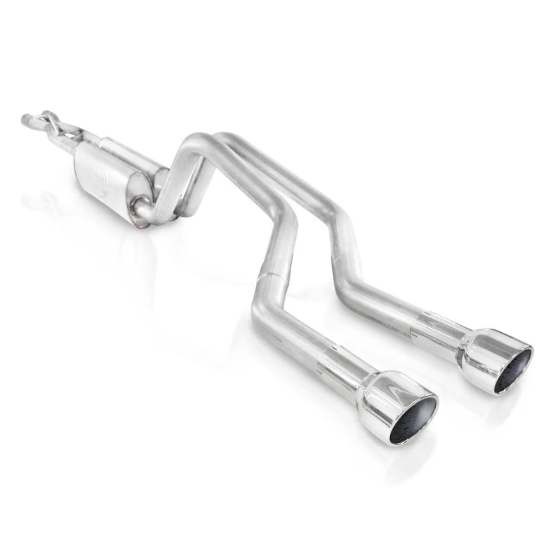 Stainless Works 2006-09 Trailblazer SS 6.0L 2-1/2in S-Tube Exhaust Y-Pipe Side Bumper Exit - Image 2