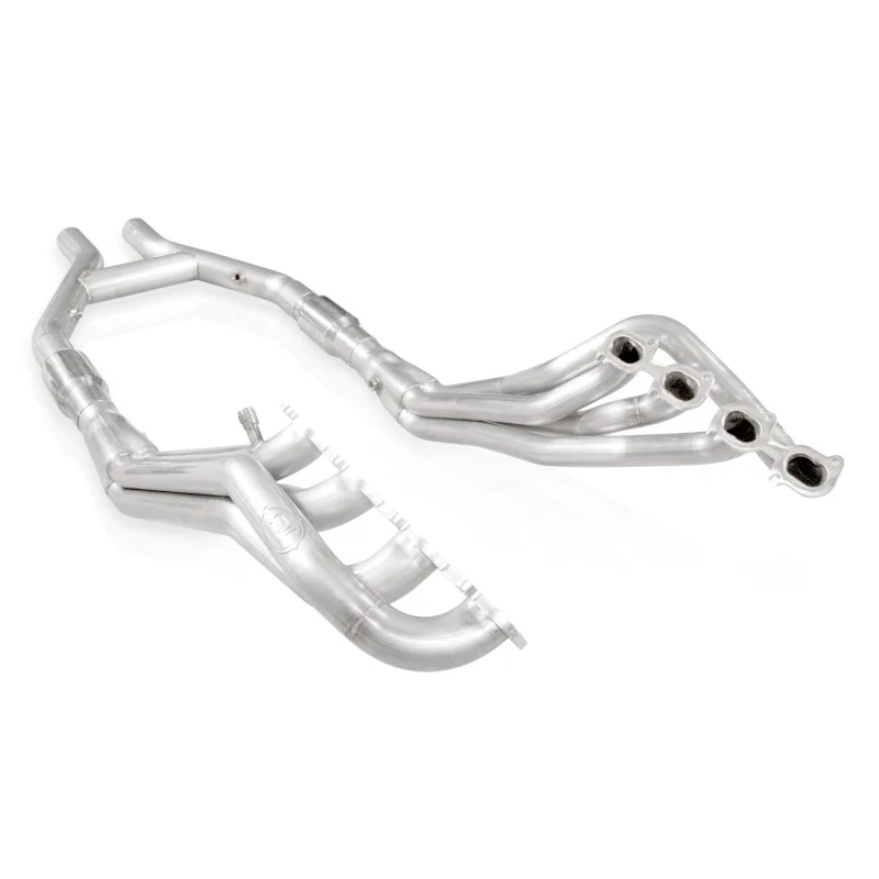 Stainless Works 2007-14 Shelby GT500 Headers 1-7/8in Primaries High-Flow Cats H-Pipe - Image 2