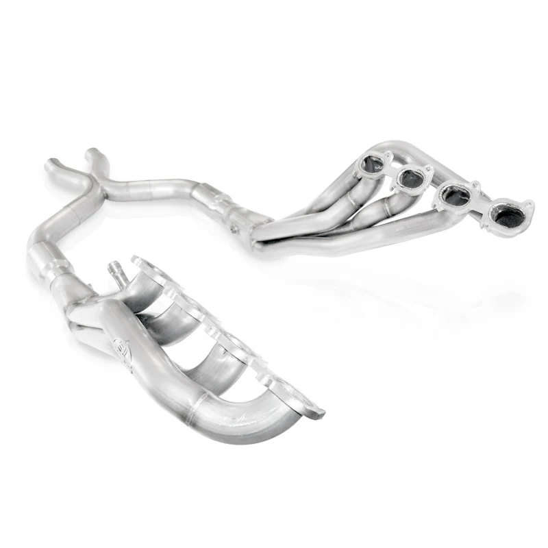 Stainless Works 2007-14 Shelby GT500 Headers 1-7/8in Primaries High-Flow Cats X-Pipe - Image 2