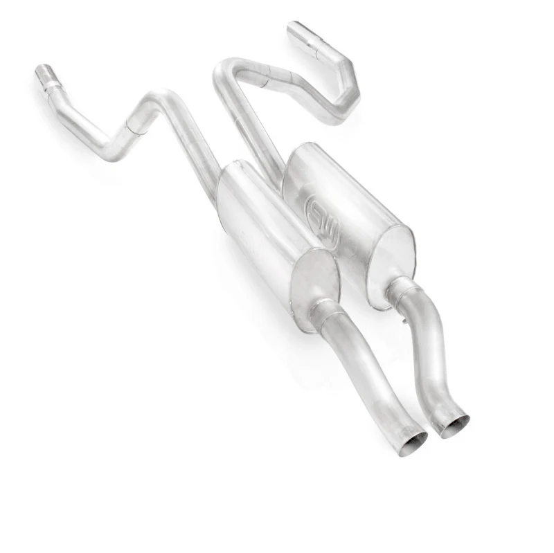 Stainless Works 2009-16 Dodge Ram 5.7L Truck Exhaust 3in X-Pipe S-Tube Mufflers Under Bumper Exit - Image 2