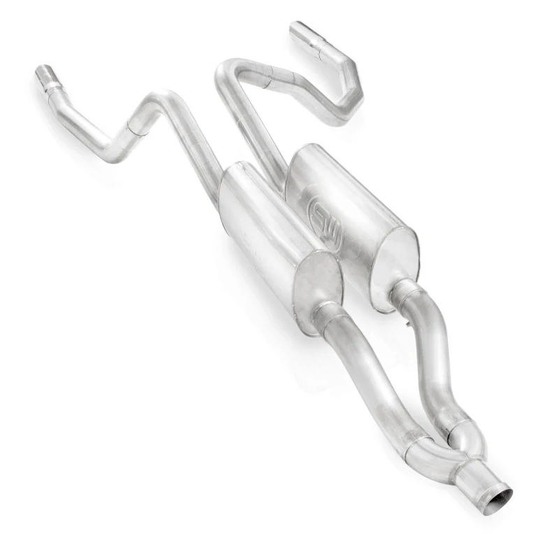 Stainless Works 2009-16 Dodge Ram 5.7L Truck Exhaust 3in Y-Pipe Chambered Mufflers Under Bumper Exit - Image 2