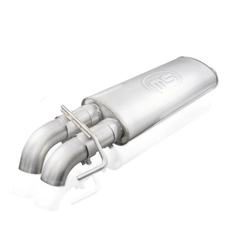Stainless Works 2011-14 Ford F-150 Raptor Exhaust X-Pipe Resonator Dump In Front Of Rear Axle - Image 2