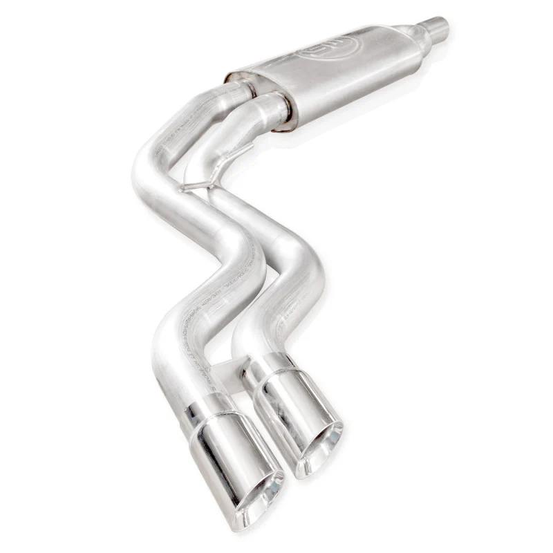 Stainless Works 2011-14 Ford Raptor Exhaust Y-Pipe Mid Resonator Front Passenger Rear Tire Exit - Image 2