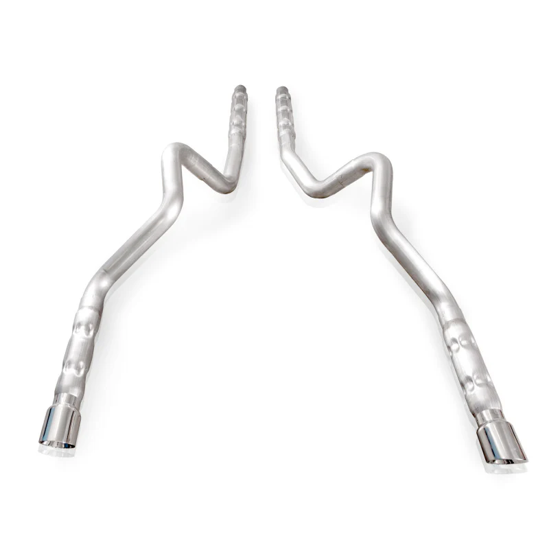 Stainless Works 2011-14 Mustang GT/2011-2012 Shelby GT500 3in Catback Retro Chambered Mufflers - Image 4