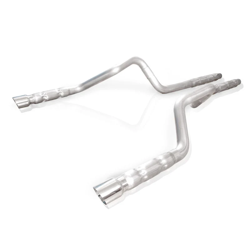 Stainless Works 2011-14 Mustang GT/2011-2012 Shelby GT500 3in Catback Retro Chambered Mufflers - Image 5