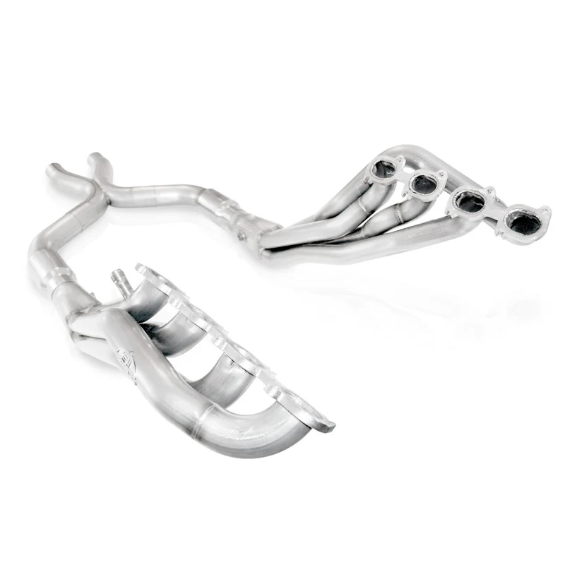 Stainless Works 2011-14 Shelby GT500 Headers 1-7/8in Primaries High-Flow Cats 3in X-Pipe - Image 2