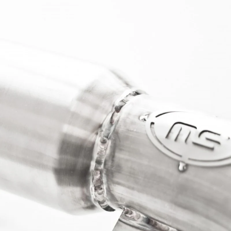 Stainless Works 2013-18 Ford Focus ST 3in High-Flow Cats Downpipe Factory Connection - Image 8