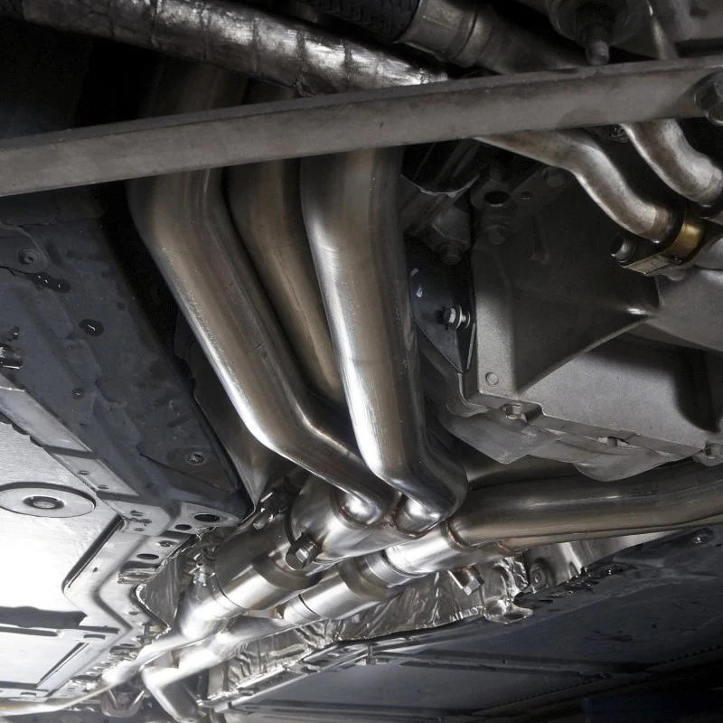 Stainless Works 2014-18 Corvette 6.2L Headers 2in Primaries w/ High-Flow Cats X-Pipe - Image 4