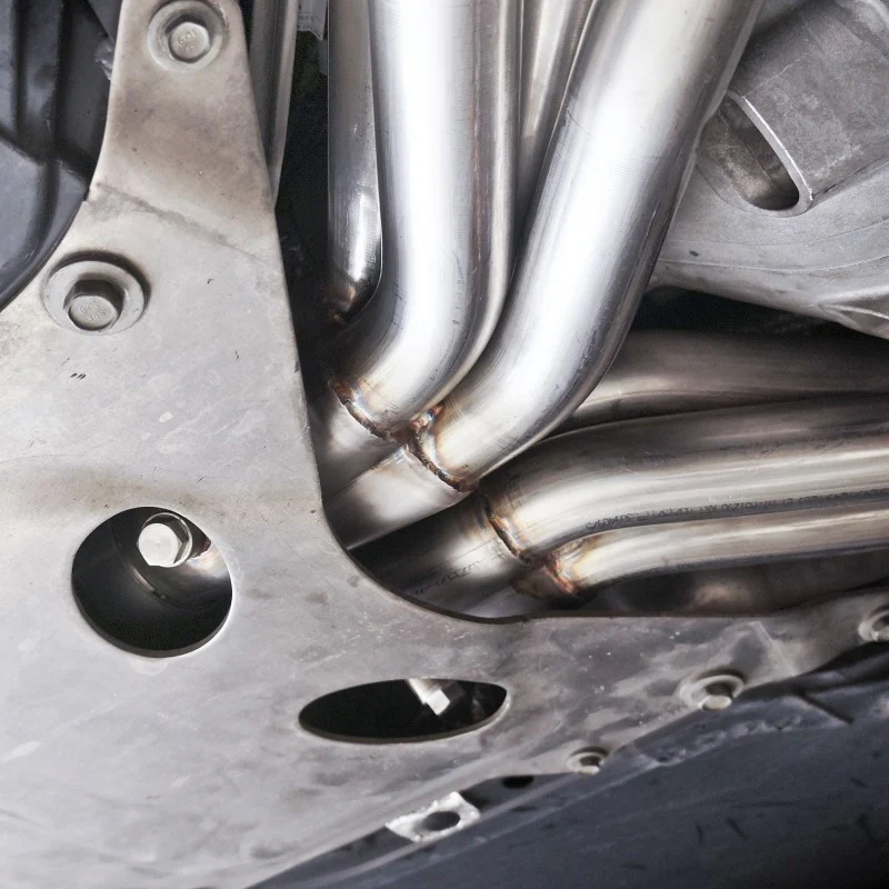 Stainless Works 2014-18 Corvette 6.2L Headers 2in Primaries w/ High-Flow Cats X-Pipe - Image 7