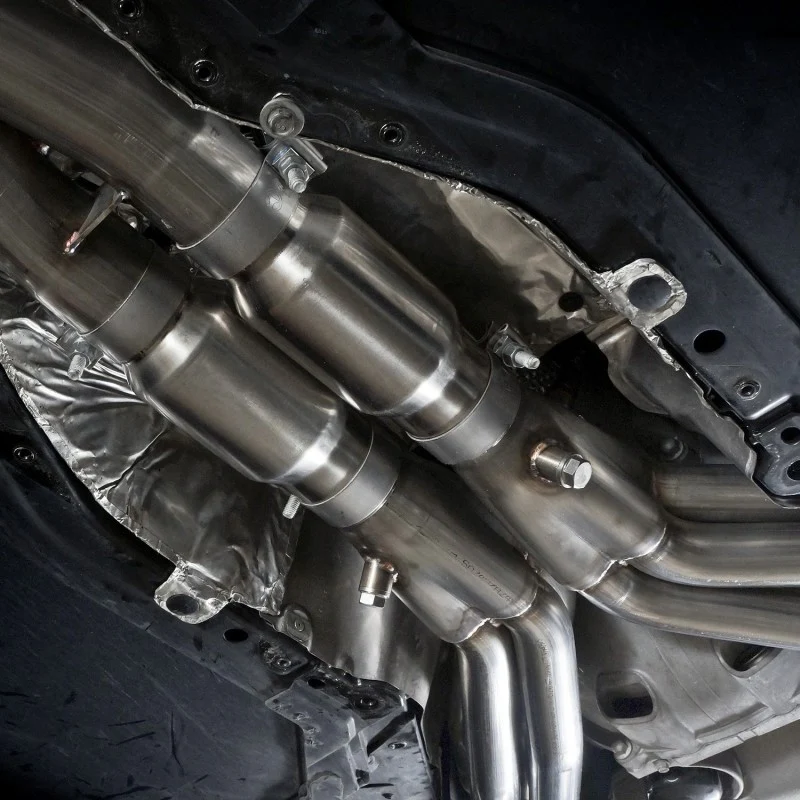 Stainless Works 2014-18 Corvette 6.2L Headers 2in Primaries w/ High-Flow Cats X-Pipe - Image 8