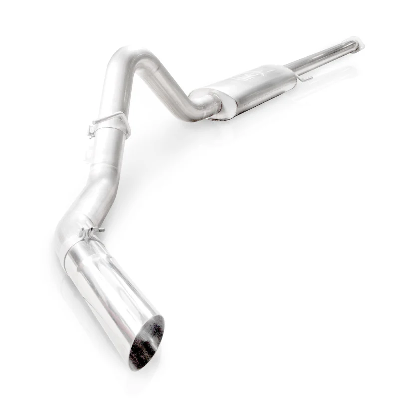 Stainless Works 2015-16 Ford F-150 2.7L/3.5L 3.5in Catback Chambered Muffler Factory Connection - Image 2