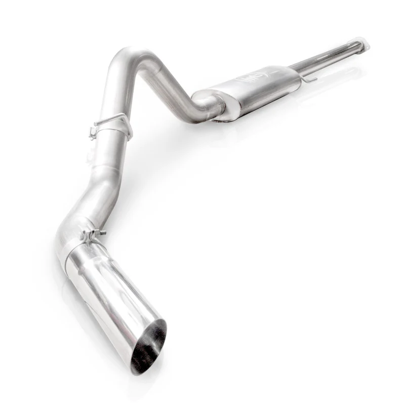 Stainless Works 2015-16 Ford F-150 2.7L/3.5L 3.5in Catback S-Tube Muffler Factory Connection - Image 2