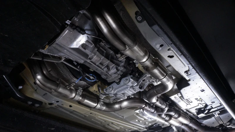 Stainless Works 2015+ Ford GT350 Headers 1-7/8in Primaries High-Flow Cats 3in Collectors - Image 5