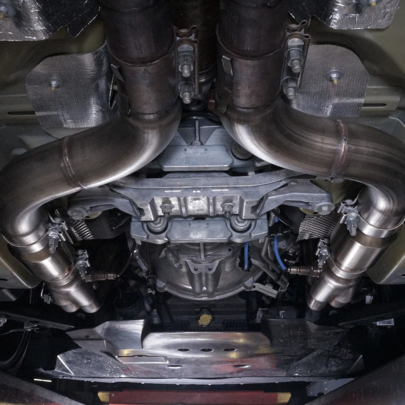 Stainless Works 2015+ Ford GT350 Headers 1-7/8in Primaries High-Flow Cats 3in Collectors - Image 6